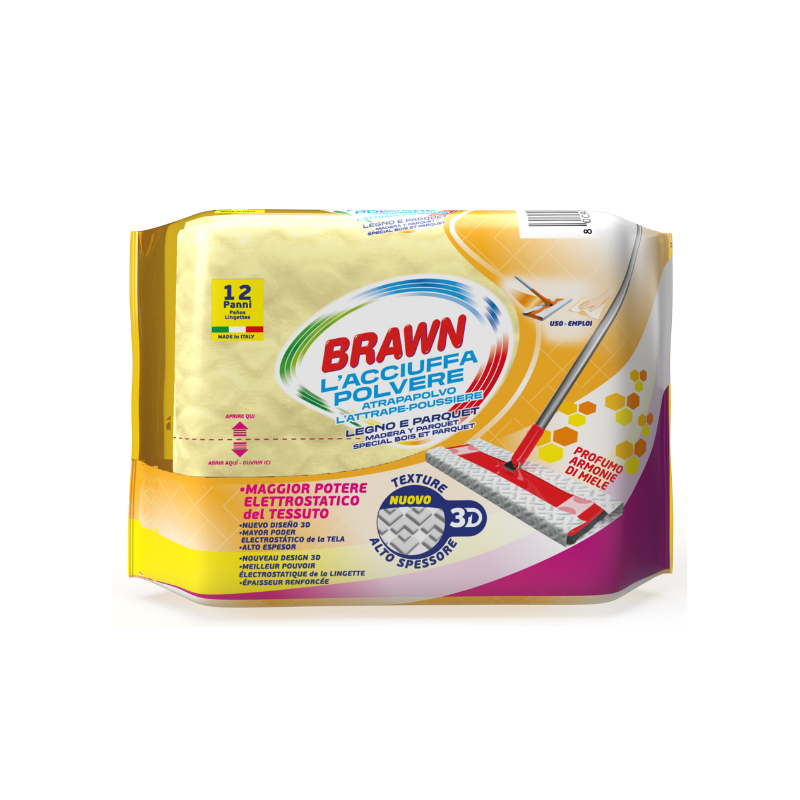 Brawn l’Acciuffapolvere Legno e Parquet
